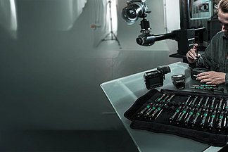 Dorénavant, les tournevis de la série Kraftform Micro pour la mécanique de précision et l’électronique sont aussi équipés du repéreur d’outils Take it easy.