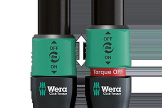 Torque Lock in roter Signalfarbe.