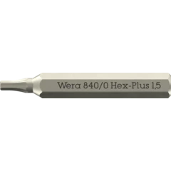 840/0 Embouts Micro Hex-Plus pour vis à six pans creux