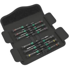 Jeu de tournevis électronicien Kraftform Micro 12 Electronics 1, 12 pièces